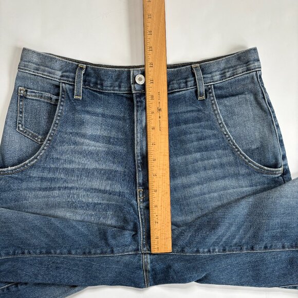 Nili Lotan Emerson Barrel Jeans Classic Wash Size 28 - Picture 9 of 10